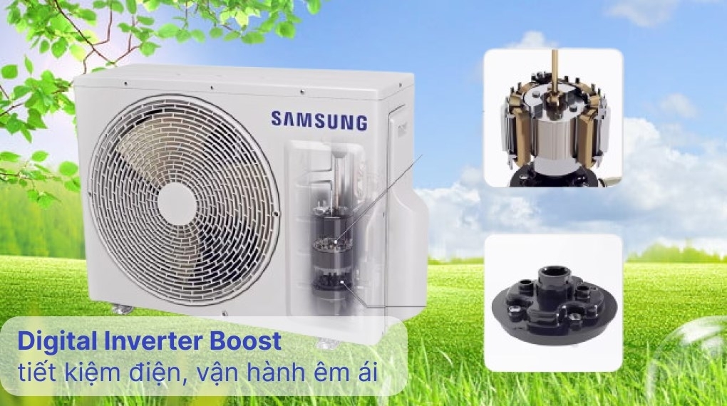Máy lạnh Samsung Inverter 1.0 HP AR10DYHZAWKNSV
