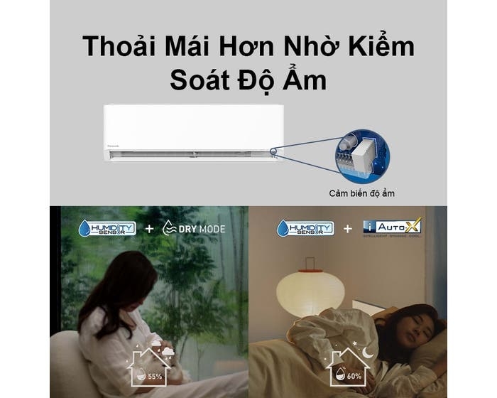 Máy lạnh Panasonic Inverter 2 HP CU/CS-U18BKH-8 (Mới cao cấp 2025)