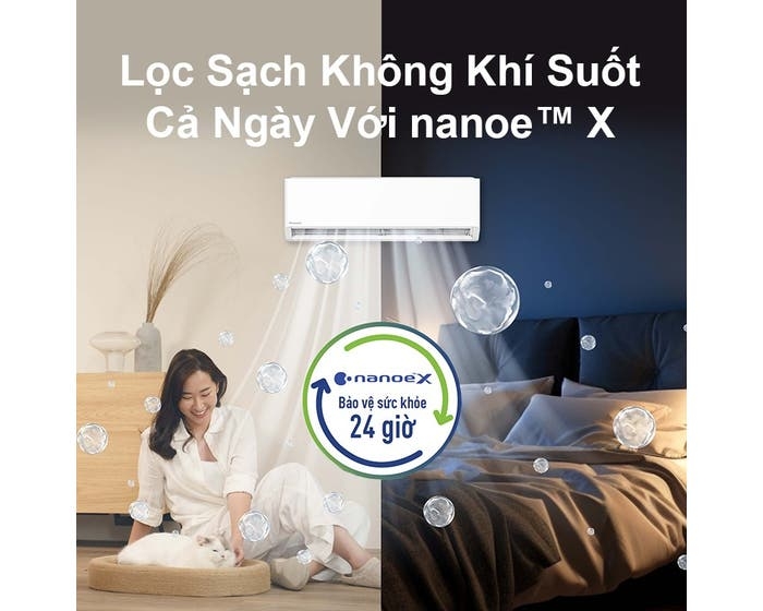 Máy lạnh Panasonic Inverter 2 HP CU/CS-U18BKH-8 (Mới cao cấp 2025)