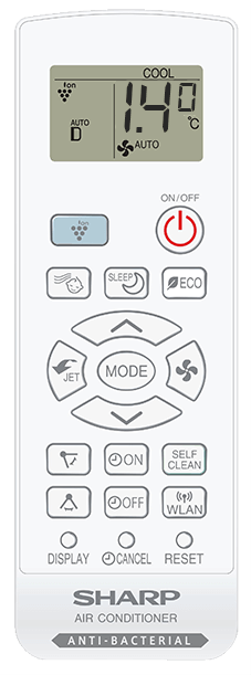 Máy lạnh Sharp Inverter 1 HP AH-X10CEWC (Mẫu mới 2025)