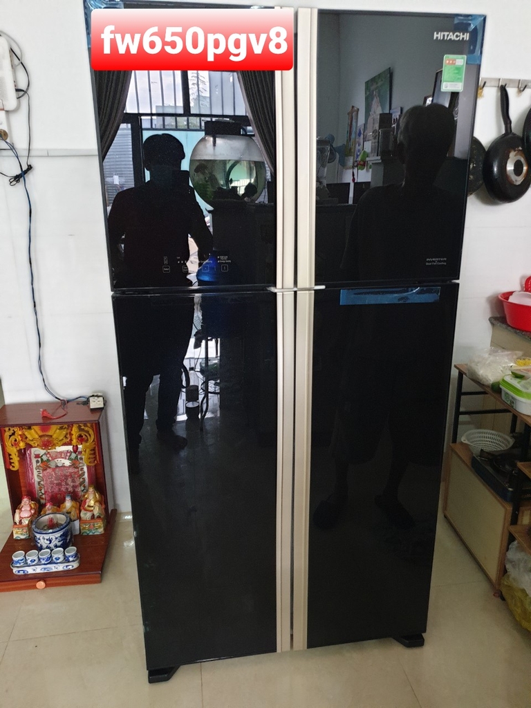 Tủ lạnh Hitachi Inverter 509 lít R-FW650PGV8 ( GBK )