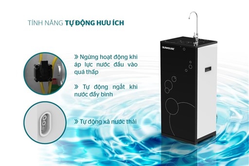 Máy Lọc Nước Sunhouse  9 lõi SHA8839K