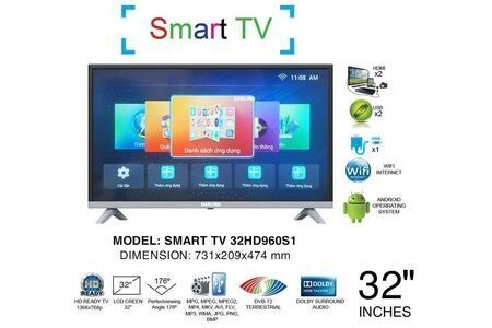 SMART TIVI DARLING 32 INCH 32HD960S1 giá rẻ - chính hãng - Điện Máy Minh Thành