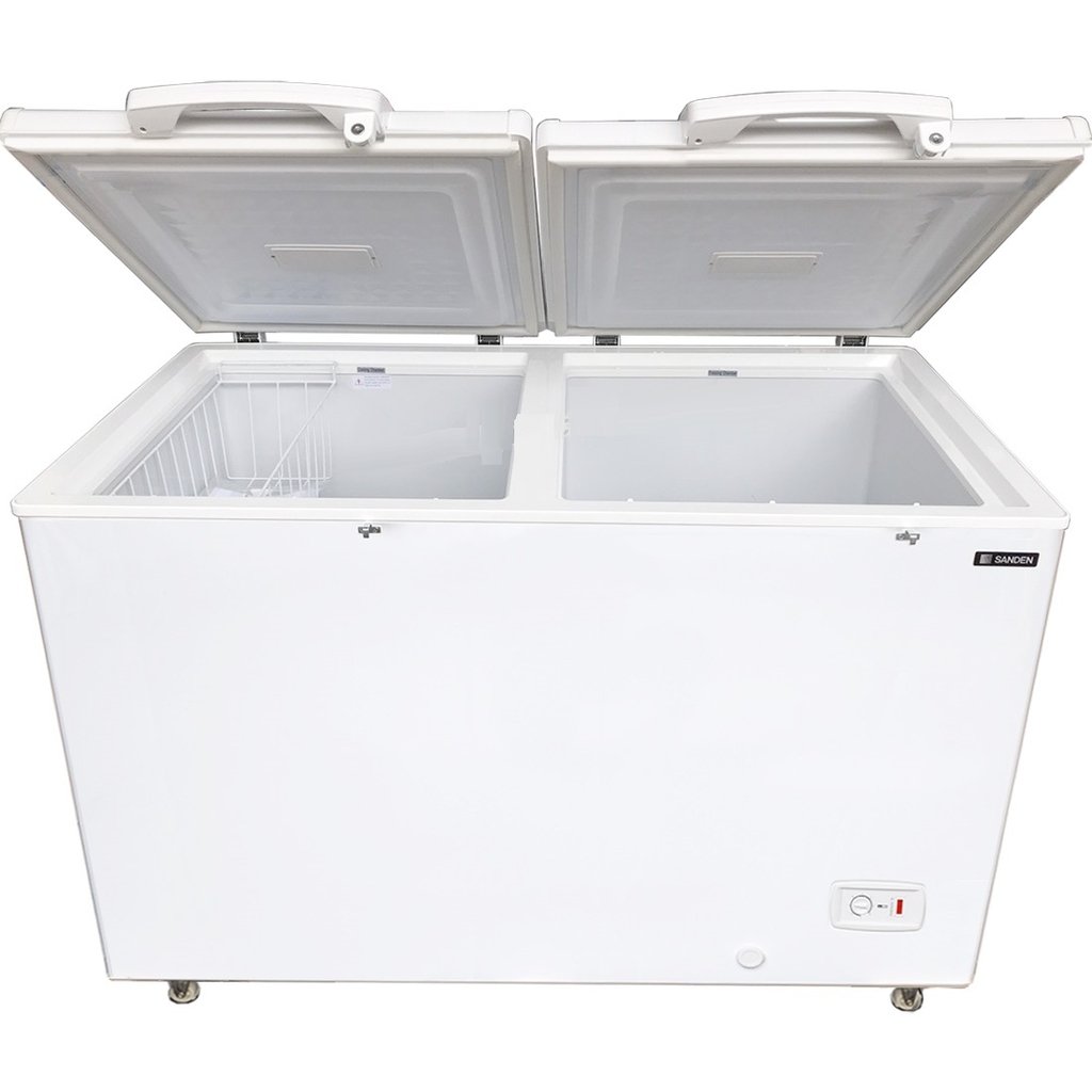 Tủ đông Sanden Intercool SDQ-0415 400L 2 ngăn - Giá tại kho