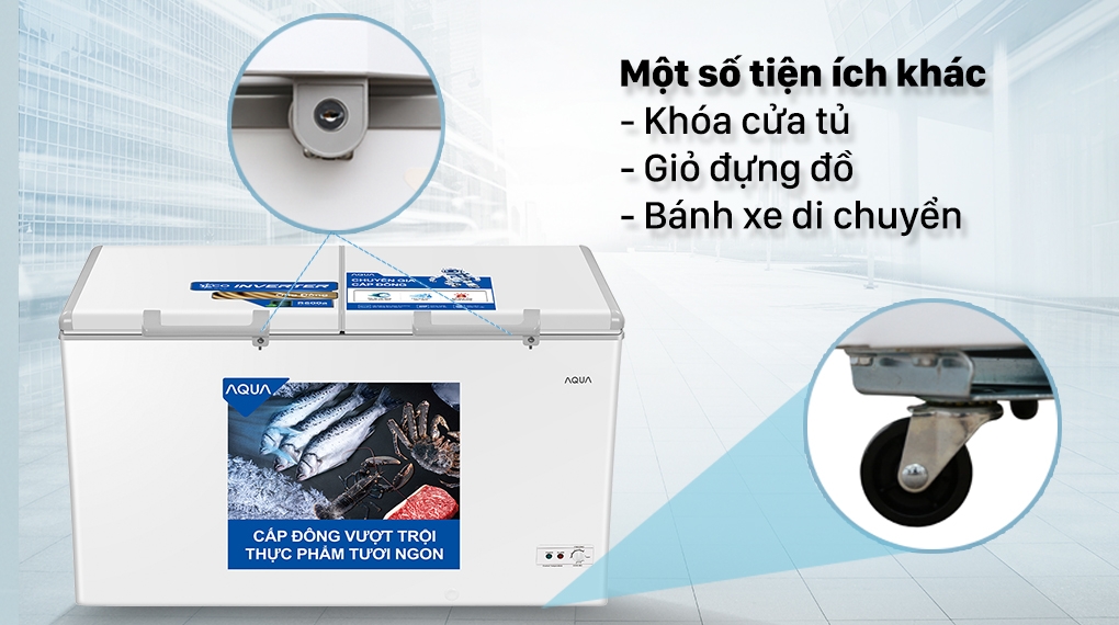 Tủ đông AQUA 319 Lít AQF-C4201E