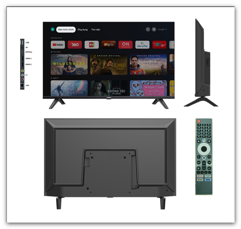 Tivi Asanzo Google TV 32inch 32EX9