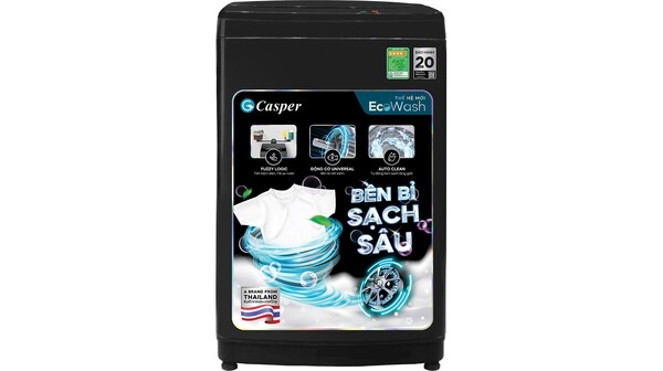 Máy giặt Casper 10 kg WT-10NB3 (Mode 2024)