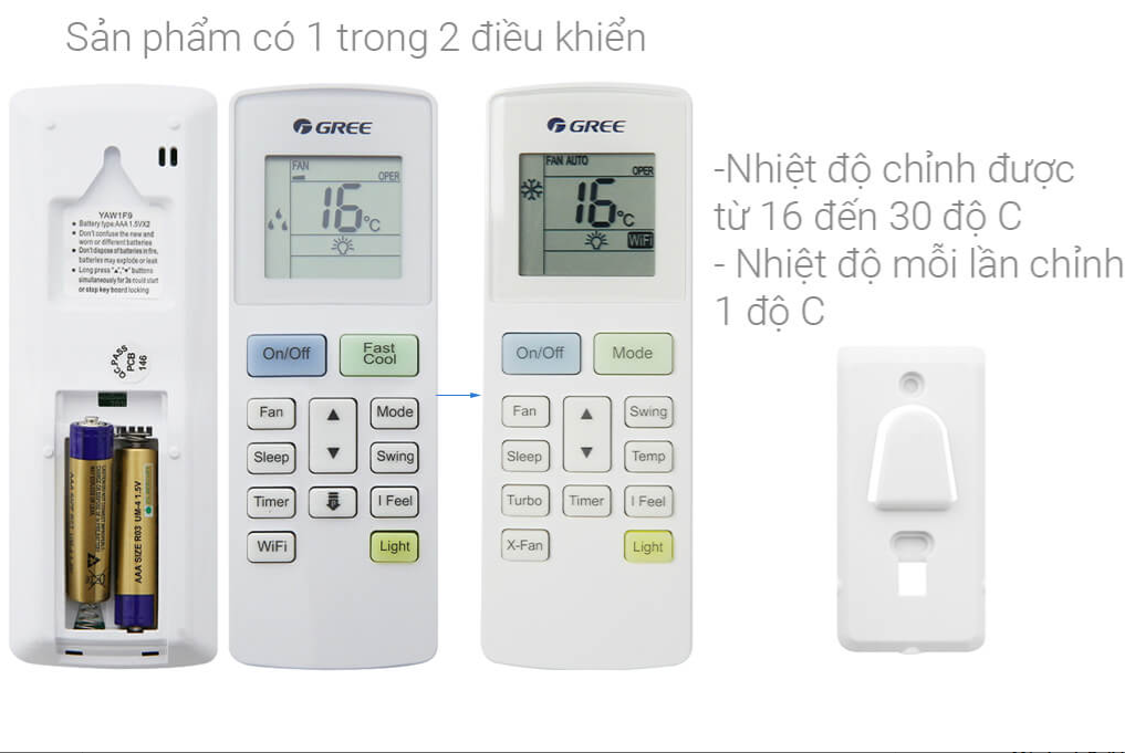 Máy Lạnh Gree Inverter 1.5 HP COSMO12CI (Model 2024)