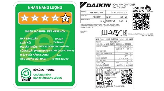 Máy lạnh Daikin Inverter 2.5 HP FTKY60ZVMV (Mắt thần thông minh)