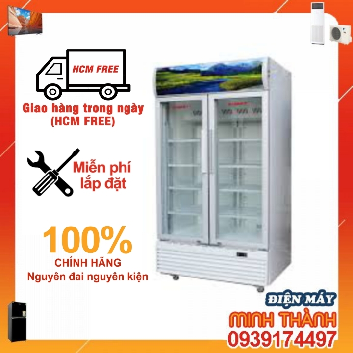 Tủ Mát Sanaky 1000 Lít VH 1009HP - Kính chống động sương
