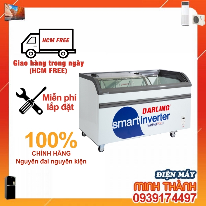 Tủ Đông Darling DMF-7079ASKI Smart Inverter 600 lít