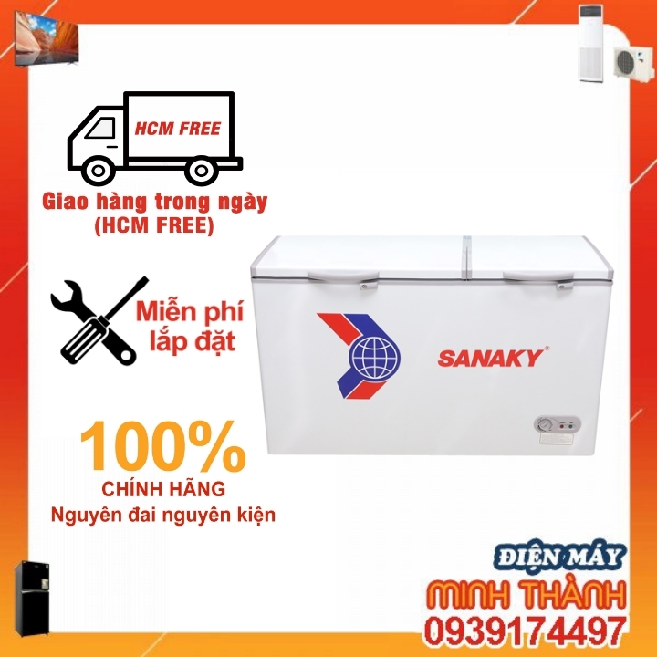 VH-6699W1 Tủ đông mát Sanaky 660 lít / 485 lít Giá tại kho