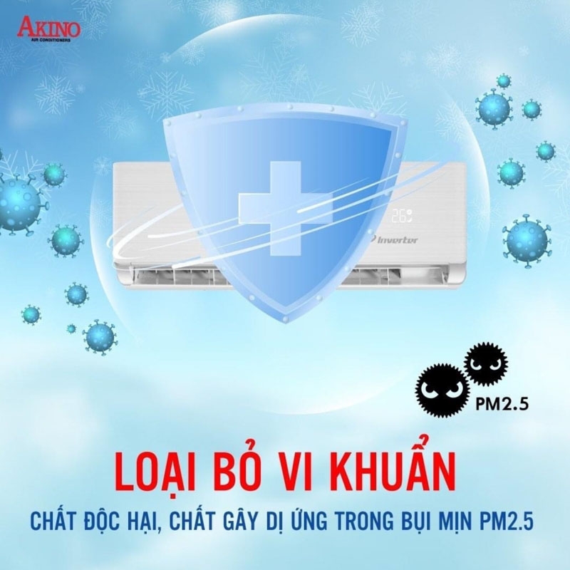 Máy lạnh Akino Inverter 2.5 HP TH-T1C24INVFA