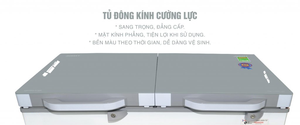 VH-2899A4K Tủ đông Inverter Sanaky 280 lít [ Mặt kính cường lực ]