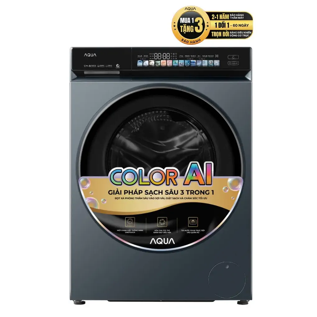 Máy giặt Aqua Inverter 10 kg AW10-B4377U1L(GN) Mẫu mới