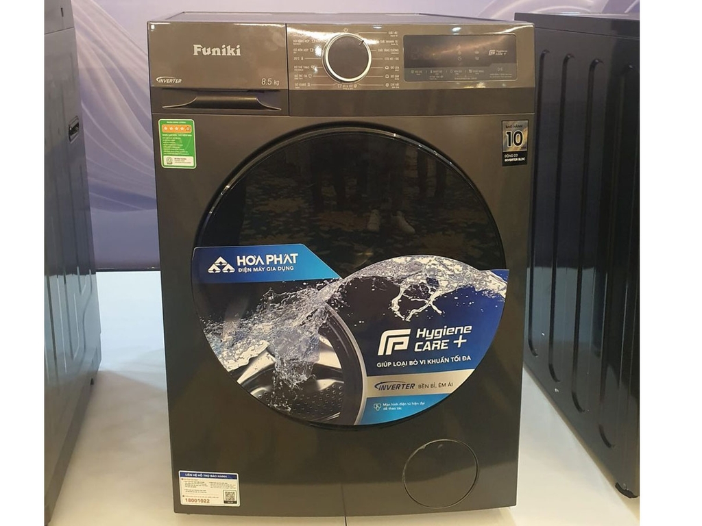 Máy giặt lồng ngang Funiki Inverter HWM-F885ADG 8.5kg