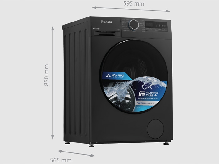 Máy giặt lồng ngang Funiki Inverter HWM-F8105ADG 10.5kg