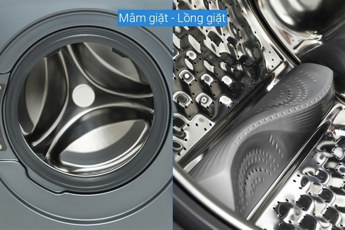 Máy giặt sấy Toshiba Inverter giặt 10.5 kg - sấy 7 kg TWD-T21BU115UWV (MG) Mẫu mới