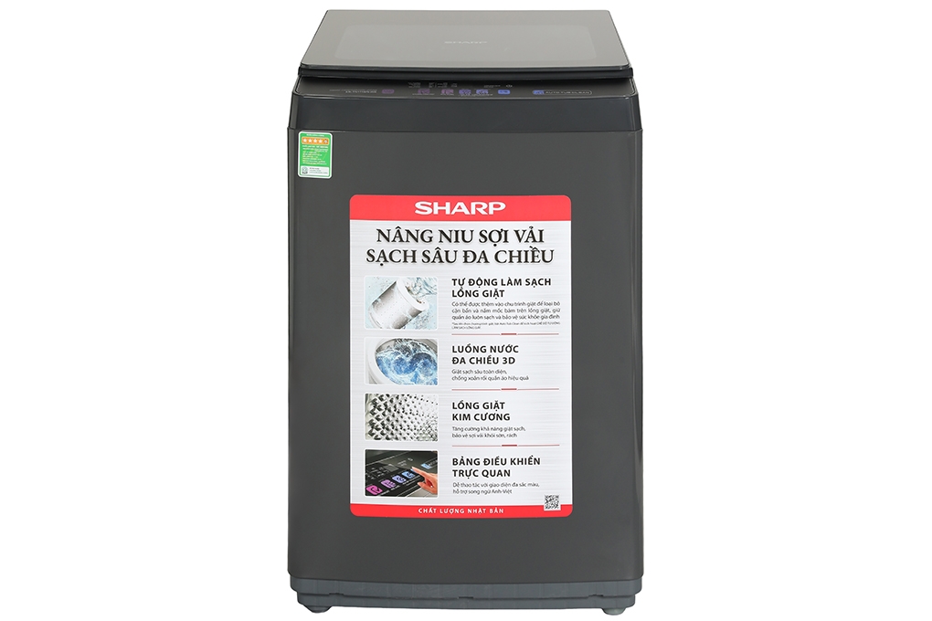 Máy giặt Sharp 11 kg ES-TN111EN-DG