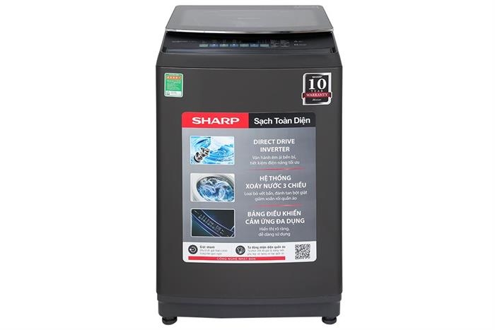 Máy giặt Sharp Inverter 15 Kg ES-TM150CD-DS Mẫu mới