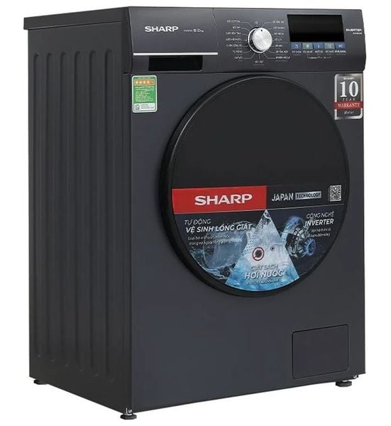 Máy giặt Sharp Inverter 9 kg ES-FM90CB-SB Mẫu mới