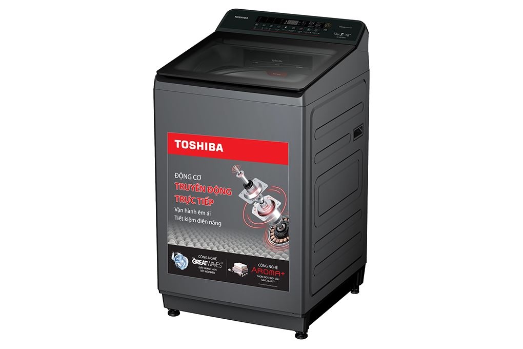 Máy giặt Toshiba Inverter 13 kg AW-T26D1400TV (MG) Mẫu mới