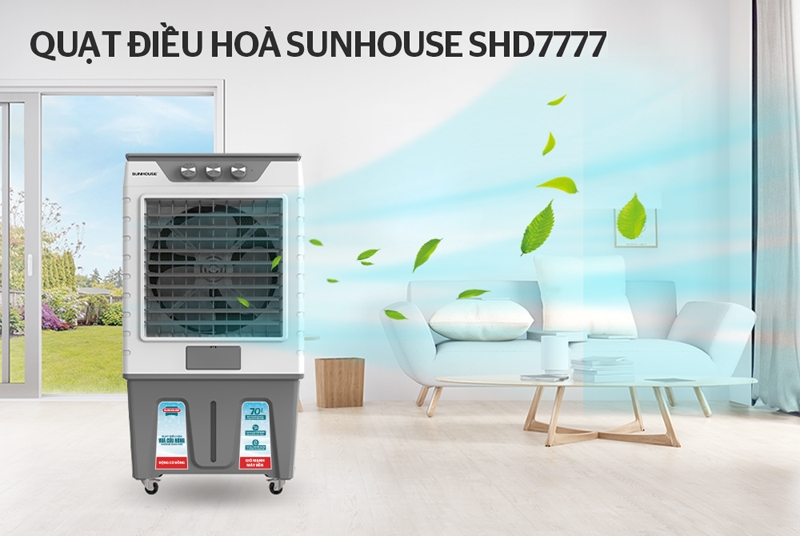 Quạt điều hòa Sunhouse SHD7777