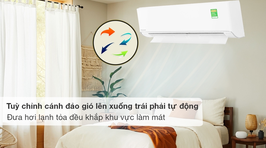 Máy lạnh Panasonic Inverter 1.5 HP CU/CS-U12BKH-8 (Mẫu mới 2025)