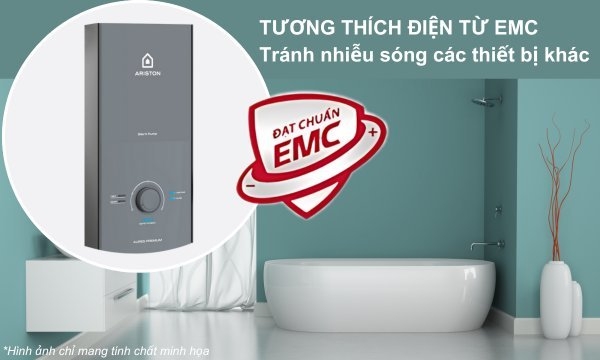 Máy nước nóng Ariston AURES Premium 4.5P Space (Có bơm trợ lực )