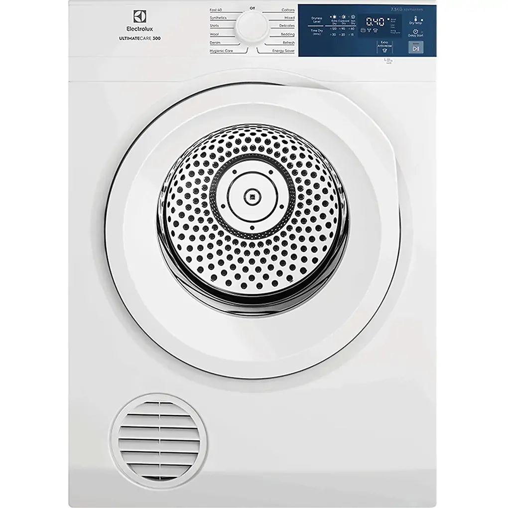Máy Sấy Thông Hơi Electrolux 7.5 Kg EDV754H3WB