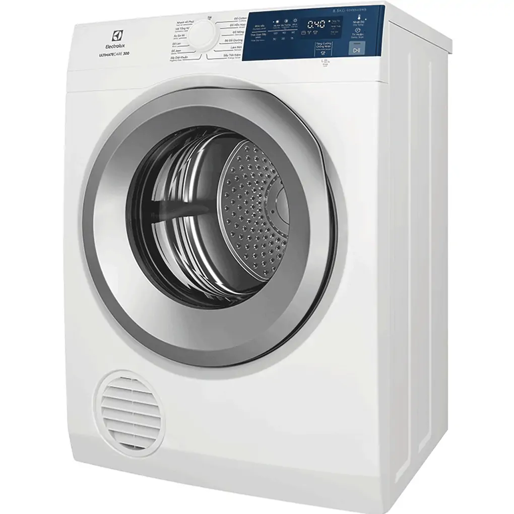 Máy Sấy Thông Hơi Electrolux 8.5 Kg EDV854J3WB