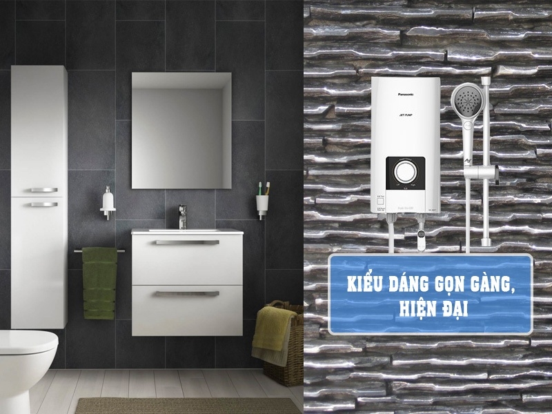 Máy tắm Panasonic  DH-4NS3VW (4,5KW  không bơm trợ lực)  GIÁ TẠI KHO