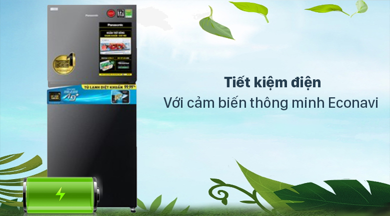 Tủ lạnh panasonic inverter 268 LÍT NR-TV301VGMV