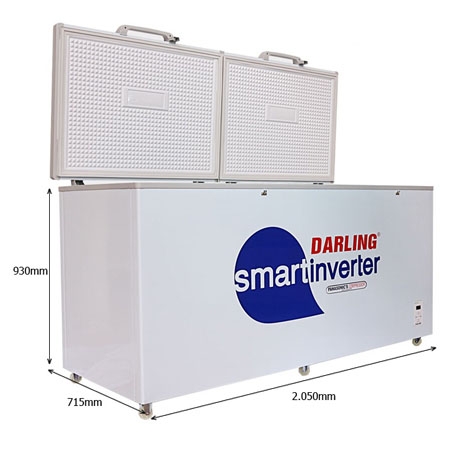Tủ Đông Darling Inverter 970 Lít  DMF-9779ASI