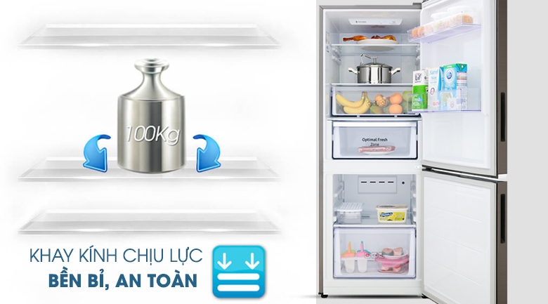 Tủ lạnh Samsung Inverter 276 lít RB27N4010DX/SV - CHÍNH HÃNG