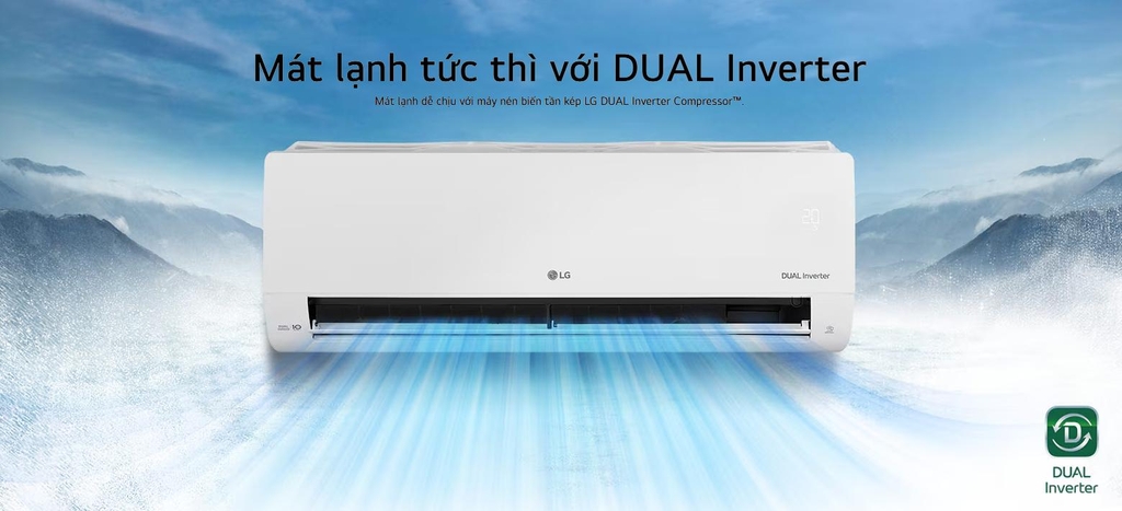 Máy lạnh LG Inverter 1,5 HP IEC12G2 (Mode 2026)