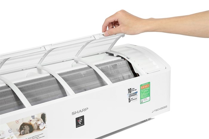 Máy lạnh Sharp Inverter 1.0 HP (1 Ngựa) AH-XP10YHW