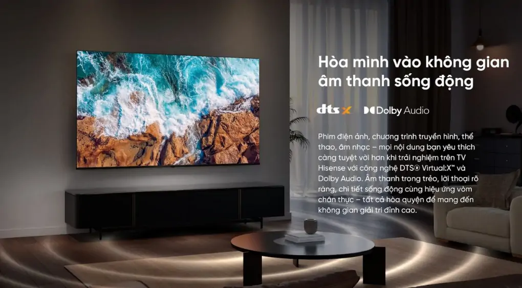 Smart Tivi Hisense 4K 55 inch 55A6Q Mẫu mới