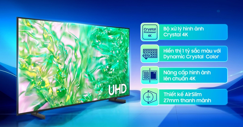 Smart Tivi Samsung 4K 50 inch 50DU8000