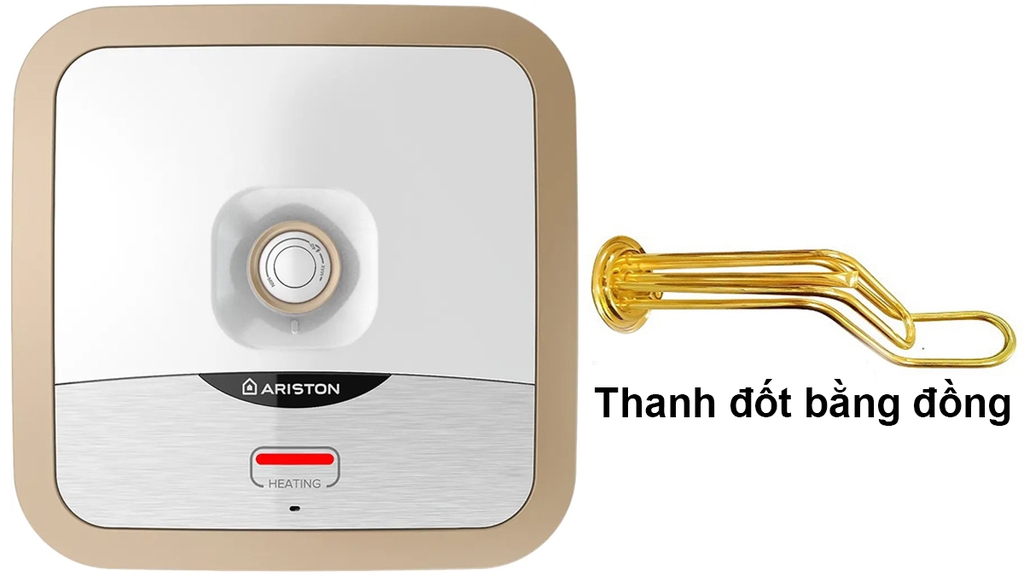 Máy Nước Nóng Gián Tiếp Ariston AN2 15 R 2.5 FE 15 lít 2.5KW