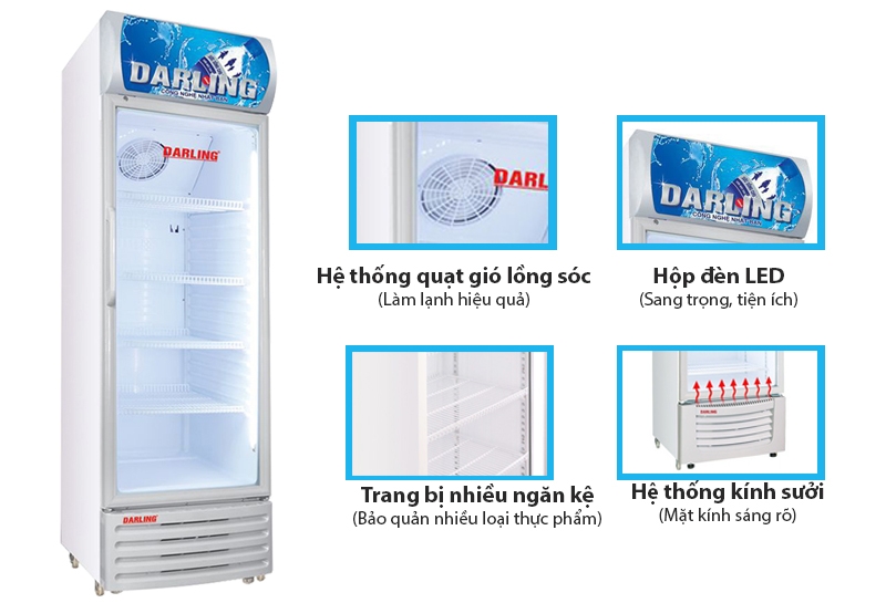 Tủ Mát Darling 320 Lít DL-3200A