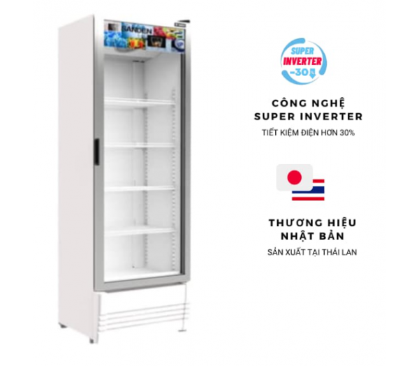 Tủ mát Inverter Sanden Intercool SPB-0500 435L