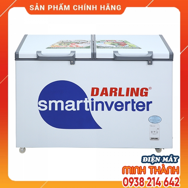 Tủ Đông Mát Inverter 370 Lít DMF-3699WSI-4 [ Cao cấp ]
