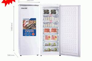 Tủ đông đứng Hòa Phát 208 Lít HCF 450SR1 (7 ngăn) giá rẻ  - chính hãng  - tại kho