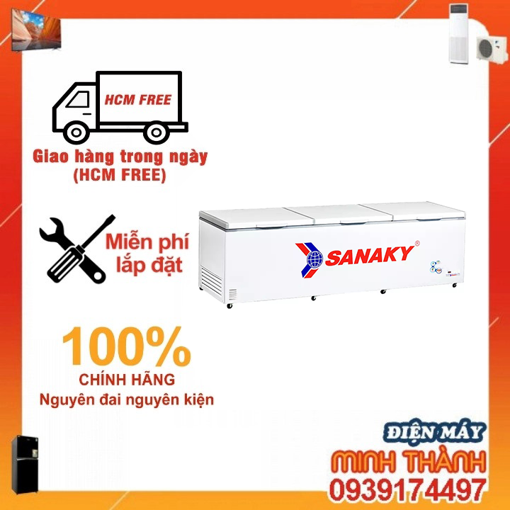 VH-1799HY Tủ đông Sanaky 1700/1500 lít - GIÁ TẠI KHO