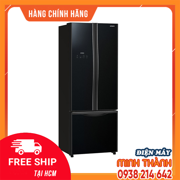 Tủ lanh Hitachi inverter 415 lít R-FWB490PGV9  GBK