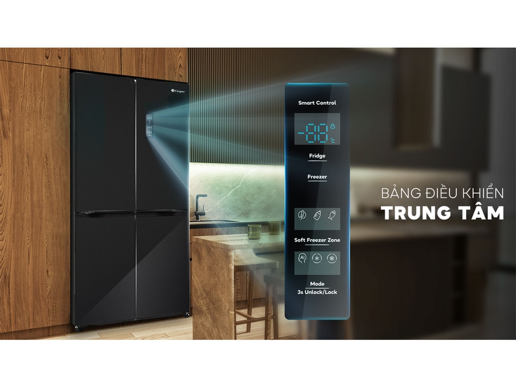 Tủ lạnh Casper Inverter 430 lít RM-D430GBS Mới