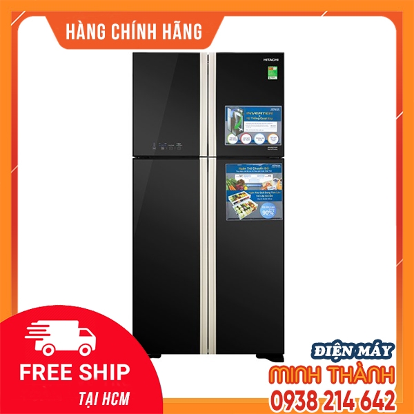 Tủ lạnh Hitachi Inverter 509 lít R-FW650PGV8 ( GBK )