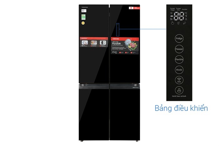 Tủ lạnh Toshiba Inverter 515 lít Multi Door GR-RF677WI-PGV(22)-XK