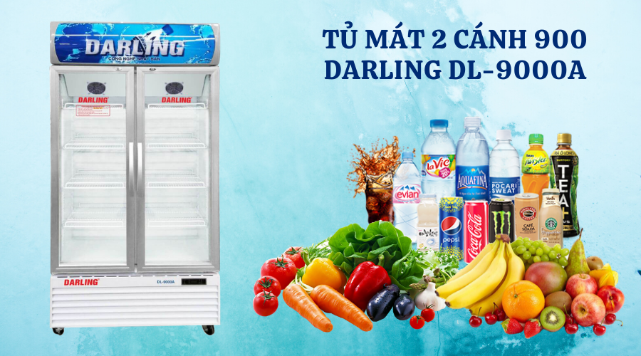 Tủ Mát Darling 830/580 Lít  DL-9000A2